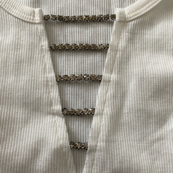 Garage rhinestone tank top - Picture 4 of 4